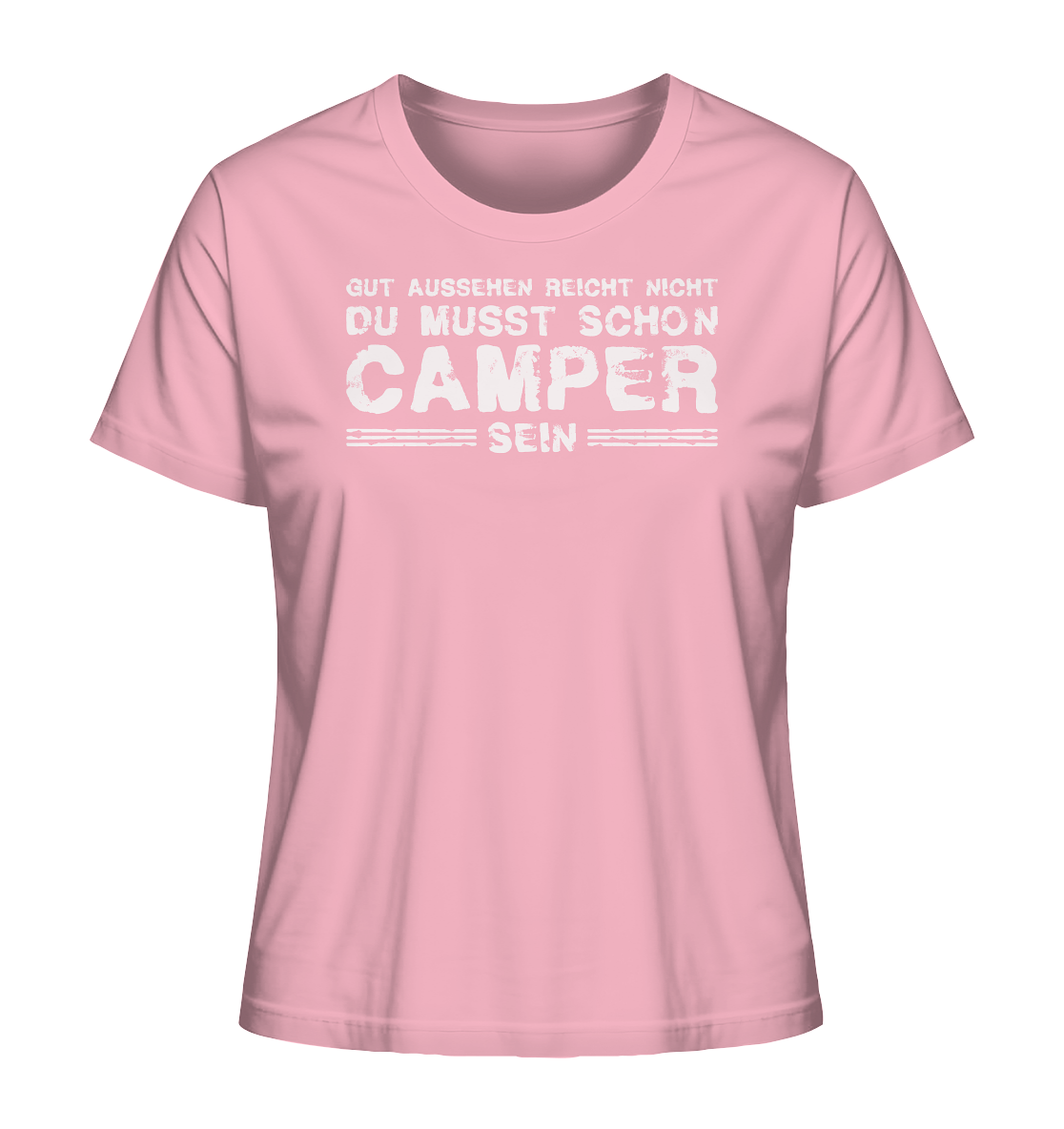 Du musst auch Camper sein - Ladies Organic Shirt