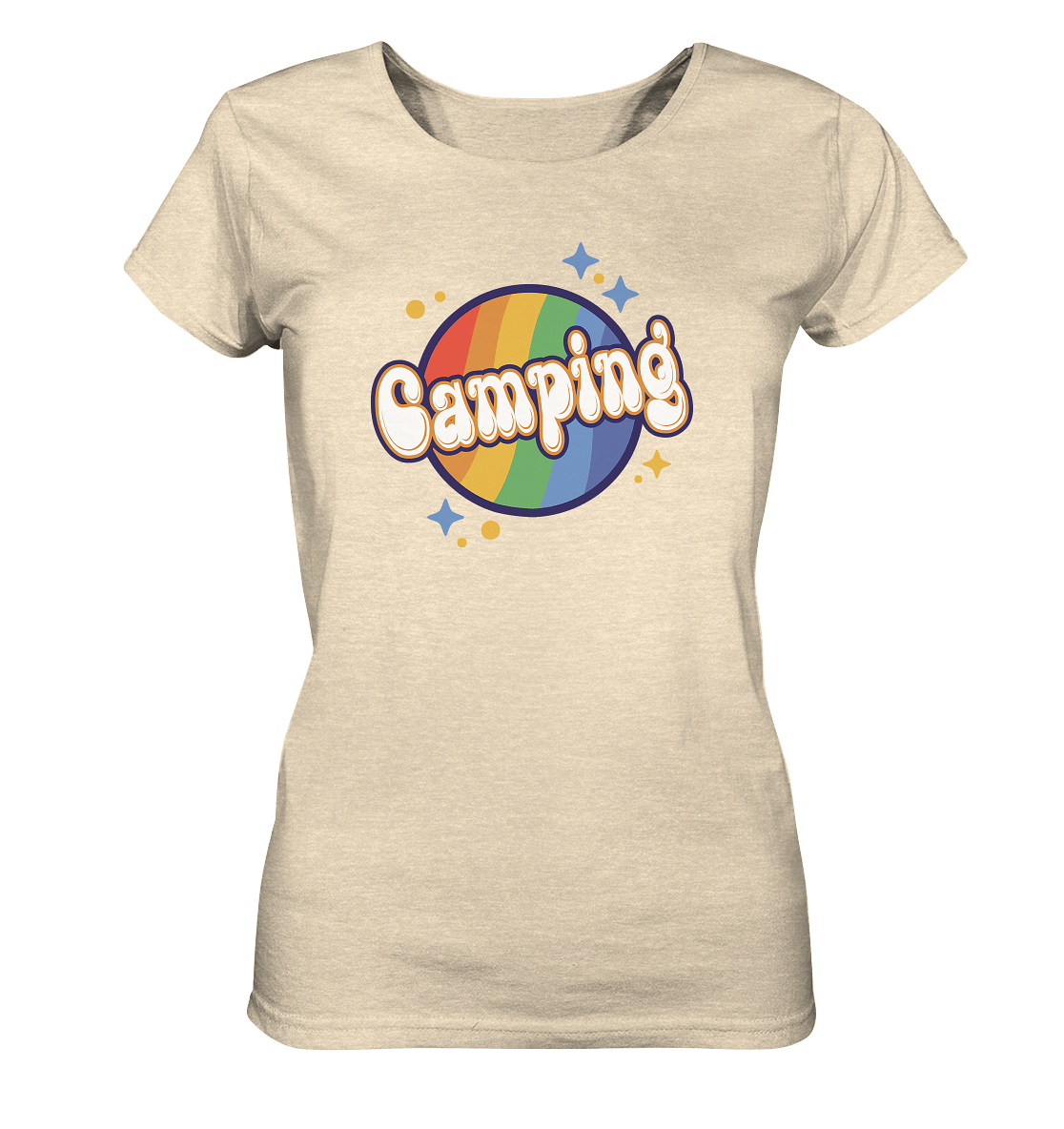 Pride LGBTQ Camping - Ladies Organic Shirt