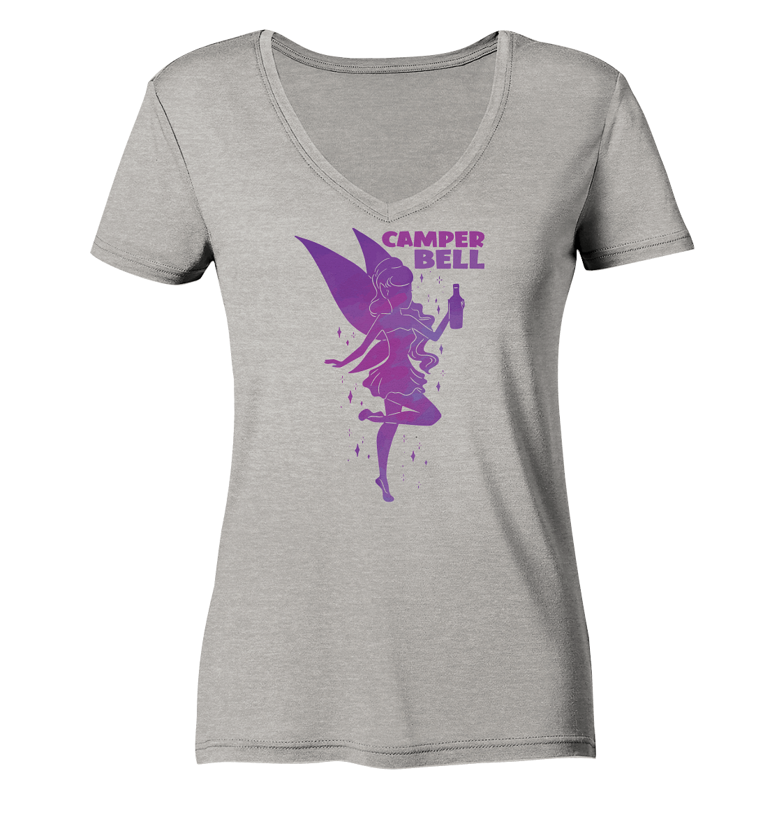 Camperbell - Ladies Organic V-Neck Shirt