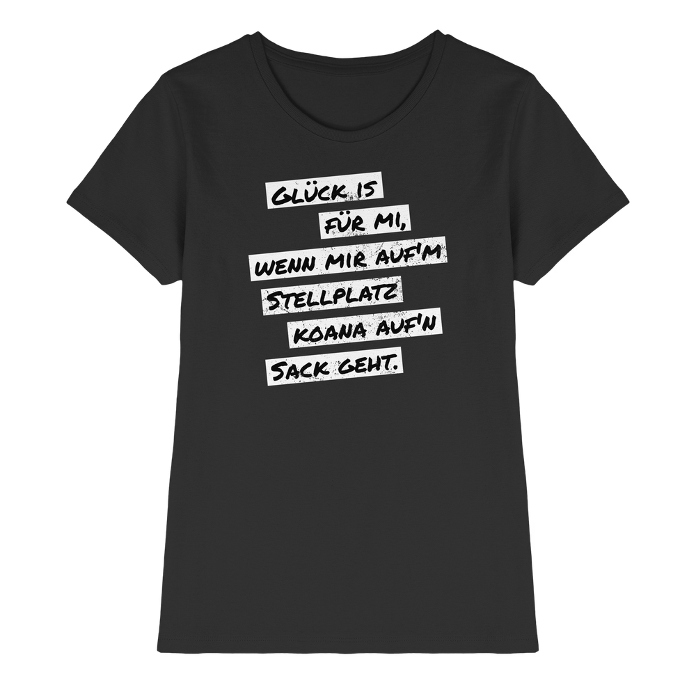 Glück is für mi... | Shirt für Camperinnen
