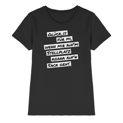 Glück is für mi... | Shirt für Camperinnen