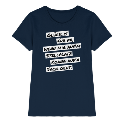 Glück is für mi... | Shirt für Camperinnen