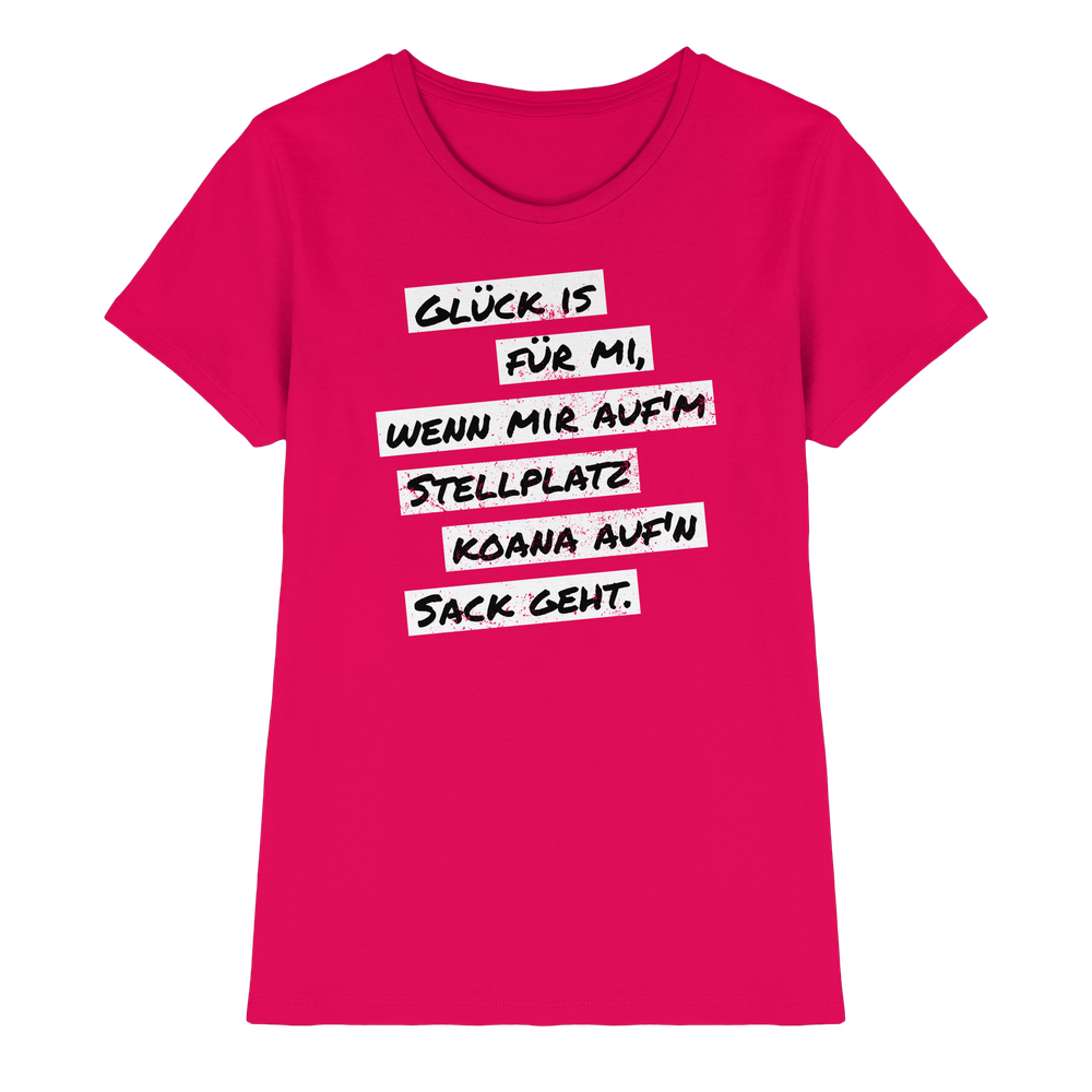 Glück is für mi... | Shirt für Camperinnen