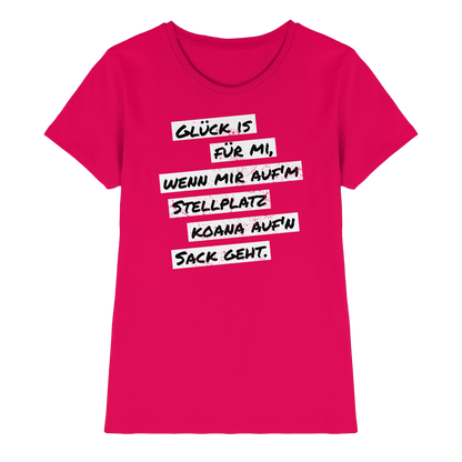 Glück is für mi... | Shirt für Camperinnen