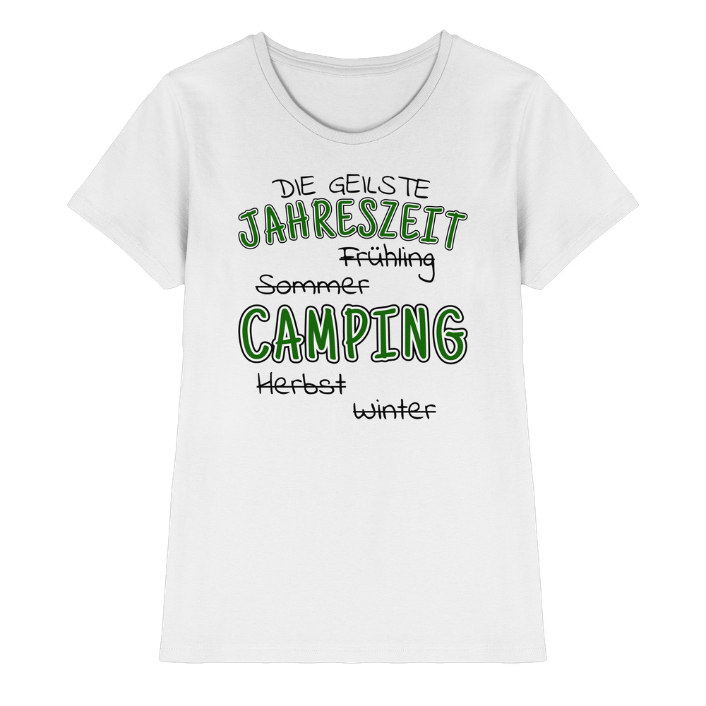 Geilste Jahreszeit Camping | Shirt für Camperinnen