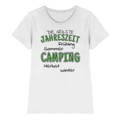 Geilste Jahreszeit Camping | Shirt für Camperinnen