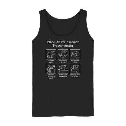 Dinge, die ich in meiner Freizeit mache (Wohnwagen) | Tank-Top für Camperinnen