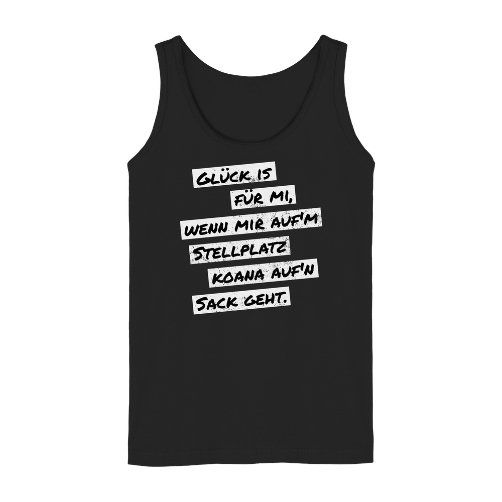 Glück is für mi... | Tank-Top für Camperinnen