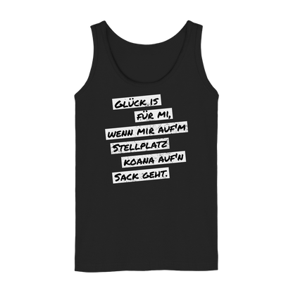 Glück is für mi... | Tank-Top für Camperinnen