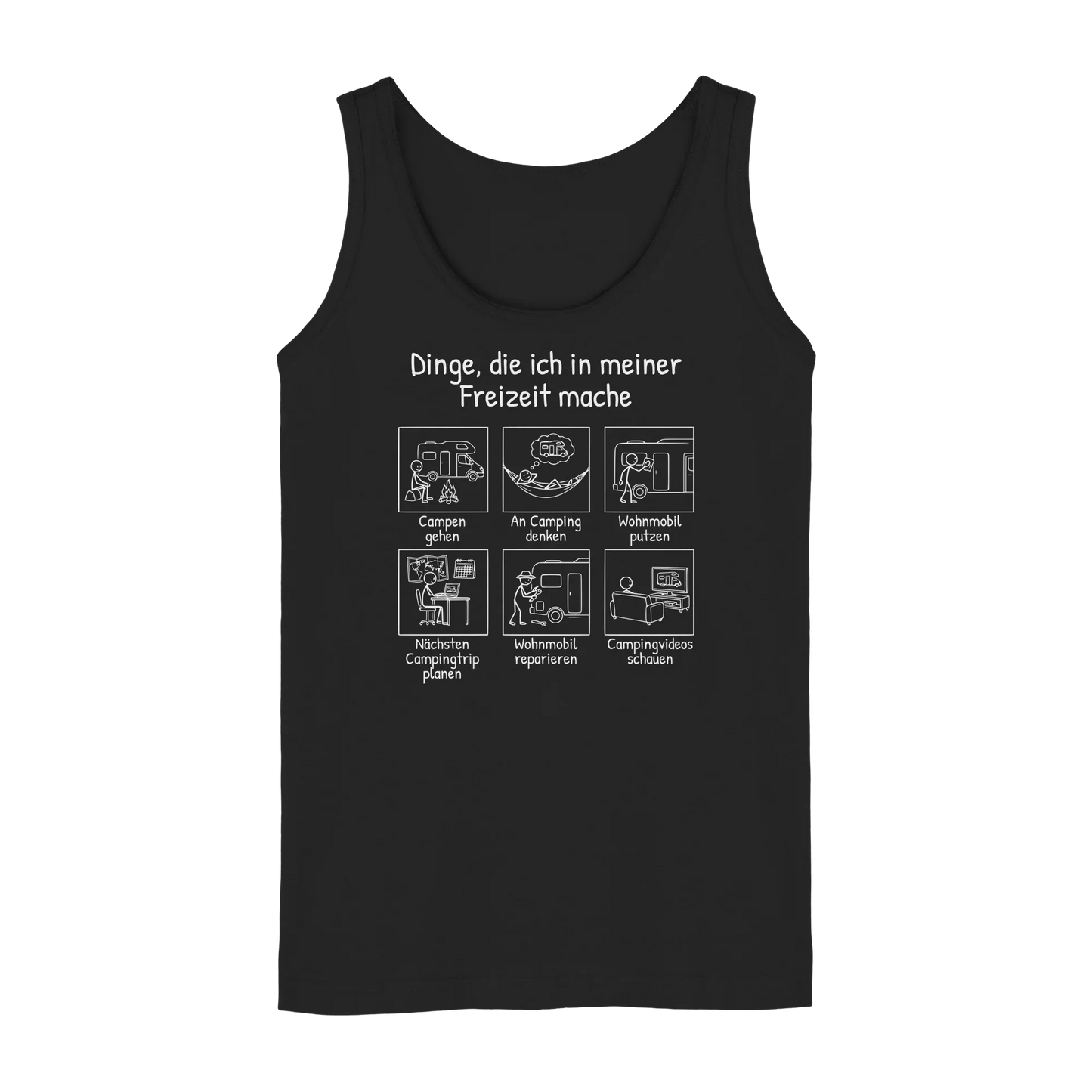 Dinge, die ich in meiner Freizeit mache (Wohnmobil) - Frauen Tank-Top