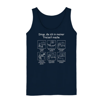 Dinge, die ich in meiner Freizeit mache (Wohnwagen) | Tank-Top für Camperinnen