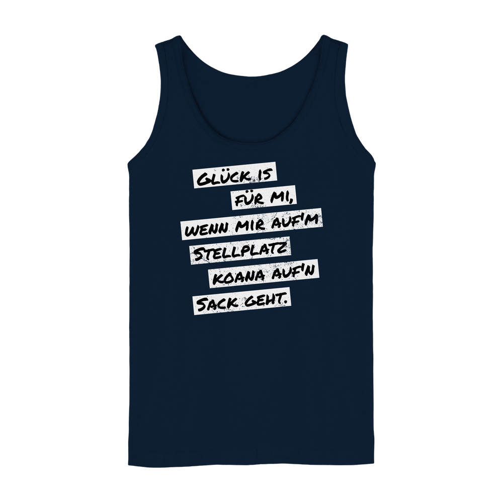 Glück is für mi... | Tank-Top für Camperinnen