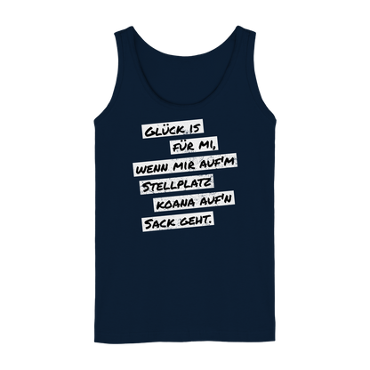 Glück is für mi... | Tank-Top für Camperinnen