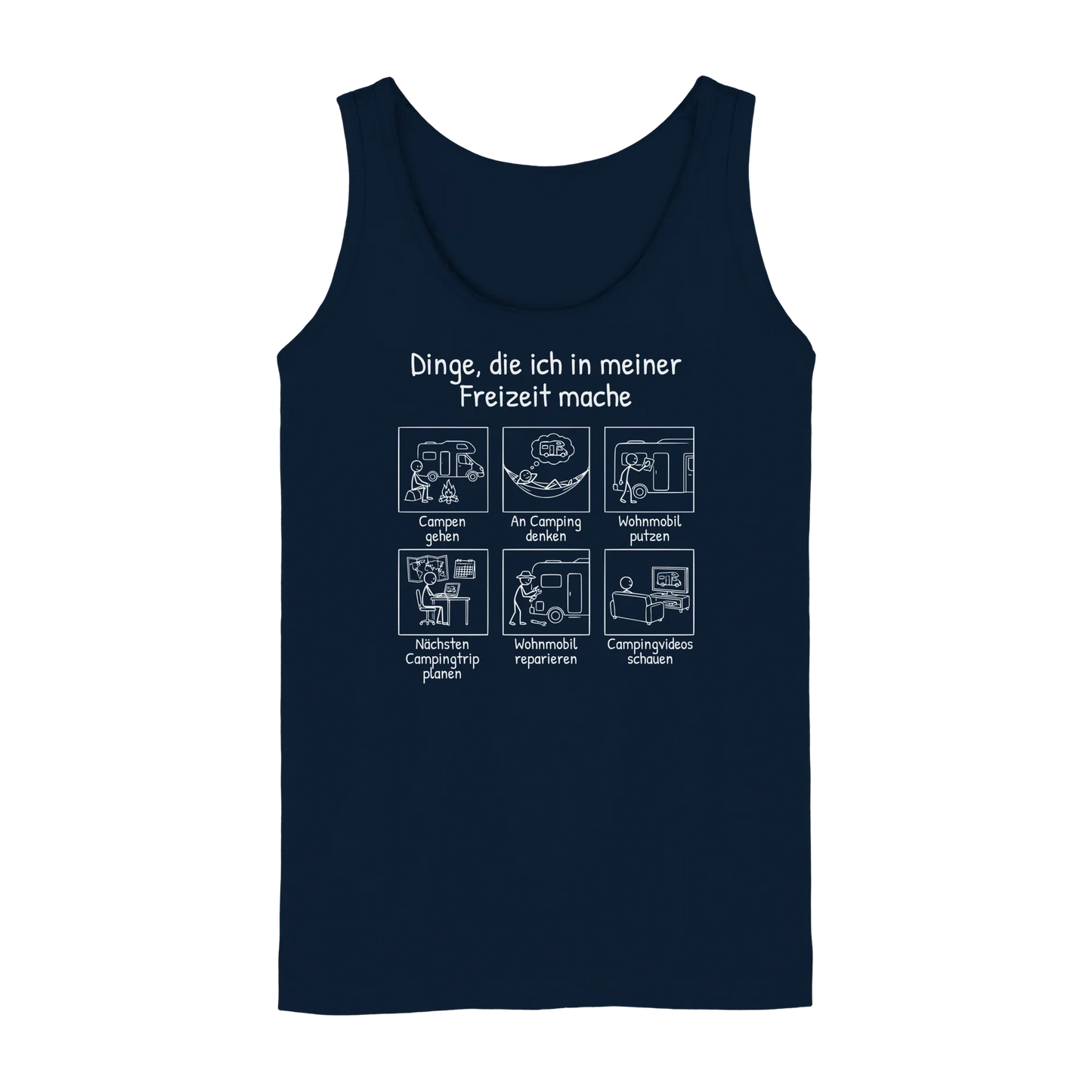 Dinge, die ich in meiner Freizeit mache (Wohnmobil) - Frauen Tank-Top