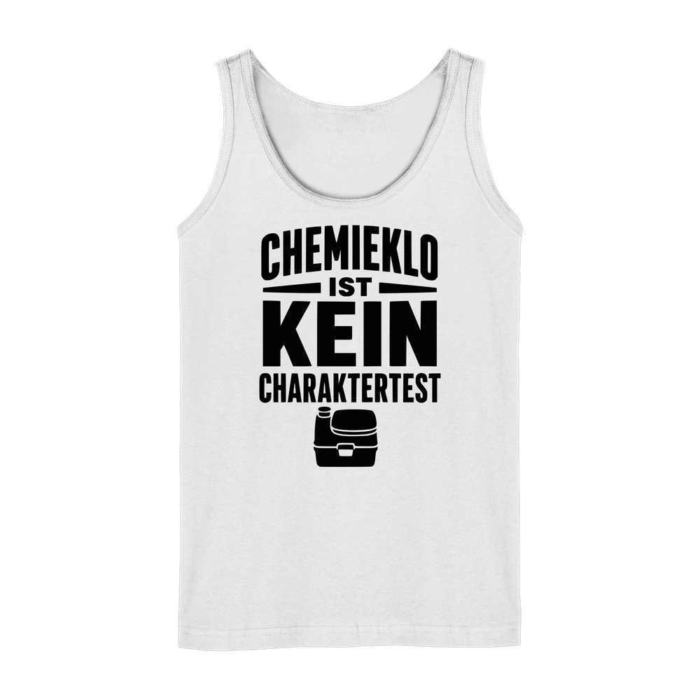 Chemieklo ist kein Charaktertest | Tank-Top für Camperinnen