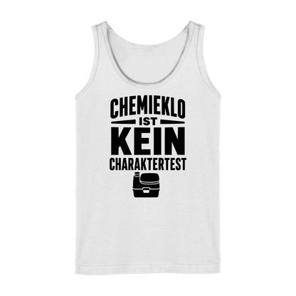 Chemieklo ist kein Charaktertest | Tank-Top für Camperinnen