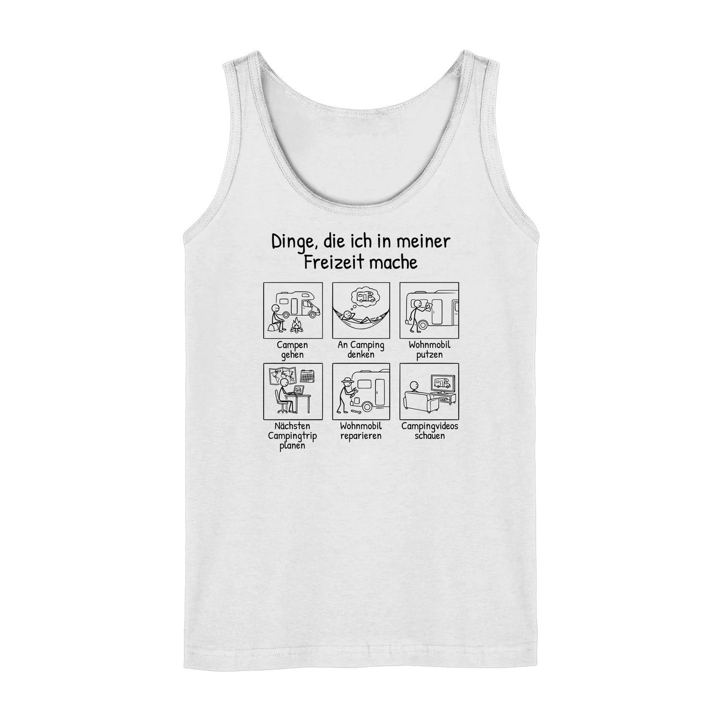 Dinge, die ich in meiner Freizeit mache (Wohnmobil) - Frauen Tank-Top