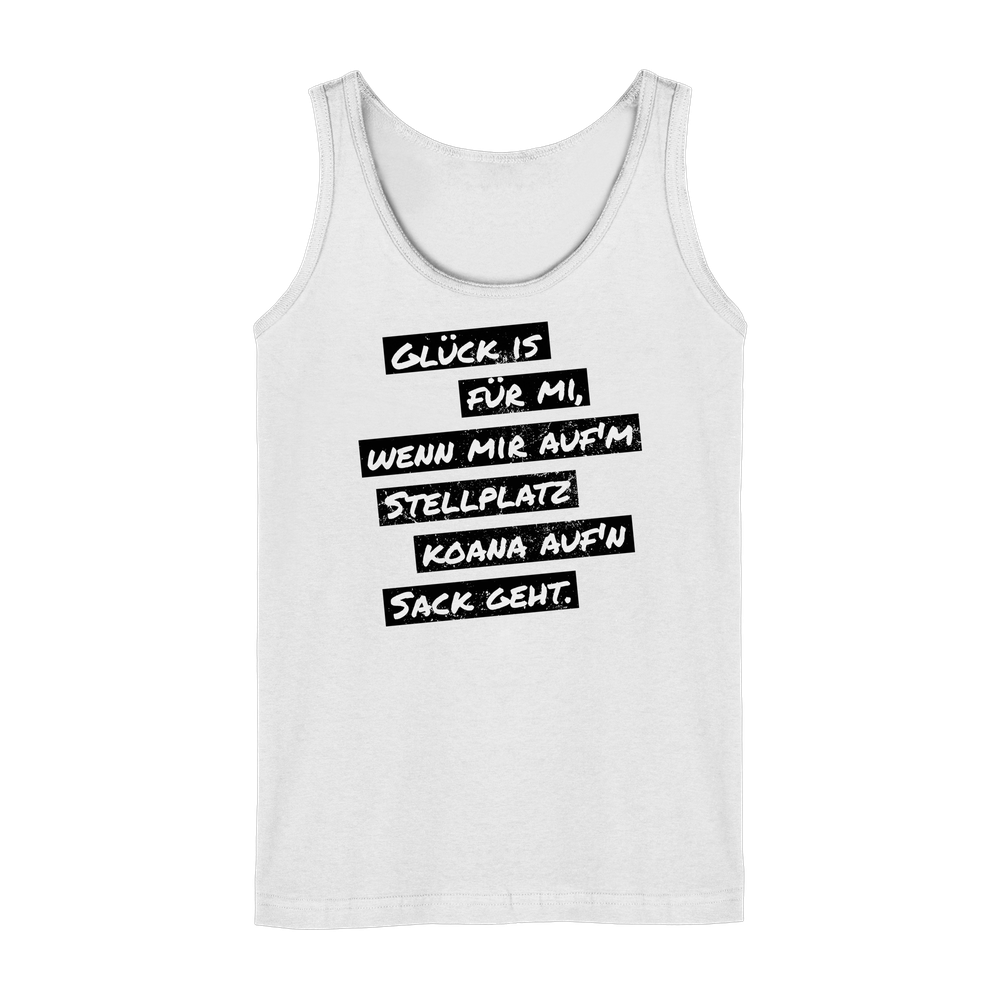 Glück is für mi... | Tank-Top für Camperinnen