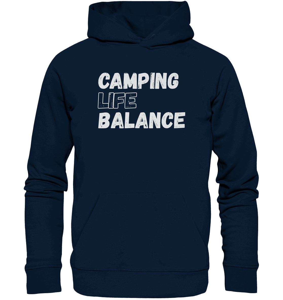 Camping Life Balance - Organic Basic Hoodie