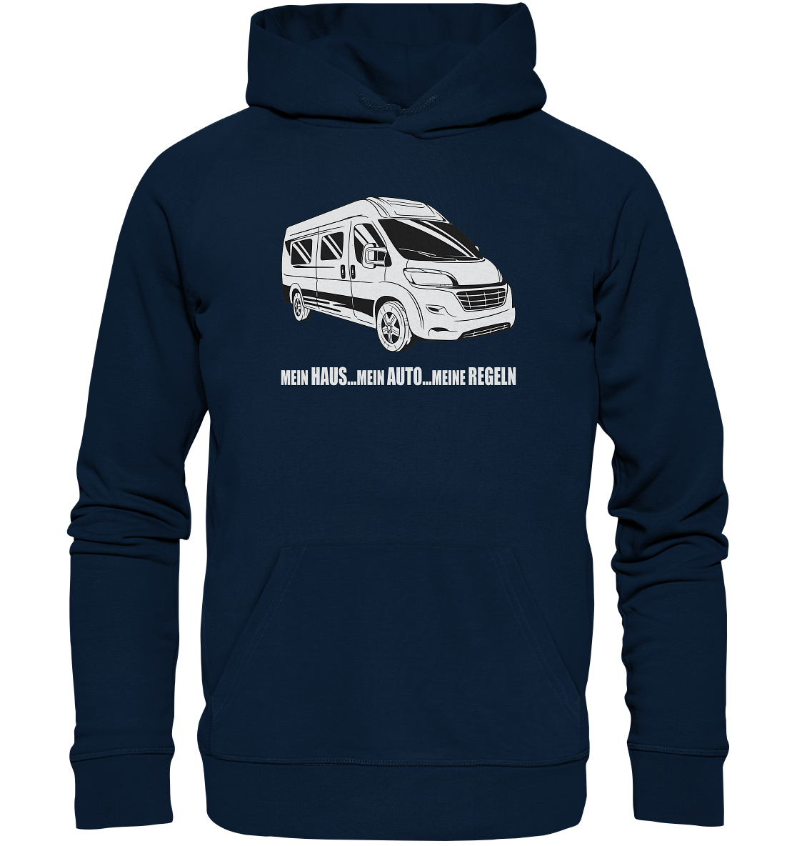 Mein Haus ... Mein Auto ... Meine Regeln - Organic Basic Hoodie