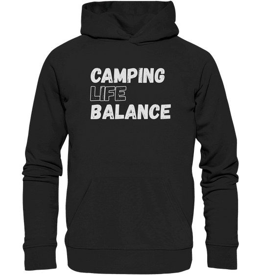 Camping Life Balance - Organic Basic Hoodie