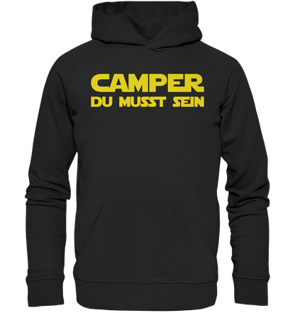 Camper du musst sein "v2" - Hoodie - Campingfamilie.de