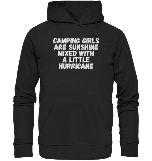 Camping Girls Are Sunshine - Organic Basic Hoodie