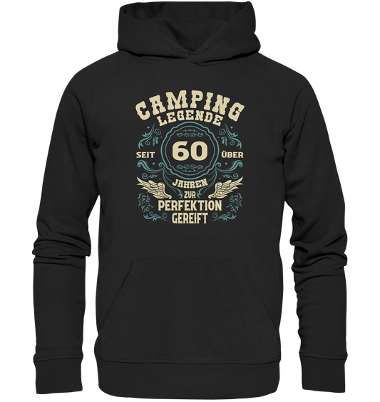 Camping Legende - Seit über 60 Jahren zur Perfektion gereift - Organic Basic Hoodie