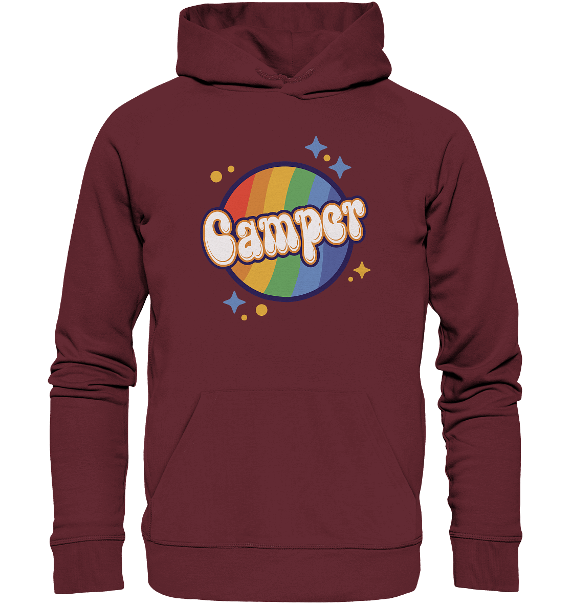 Pride LGBTQ Camper - Organic Basic Hoodie