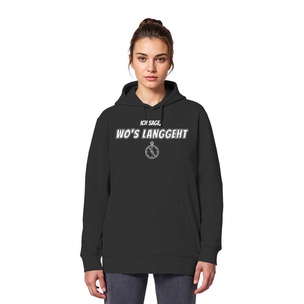 Ich sage wo's langgeht – Teil 2 vom Pärchen-Set | Unisex Hoodie