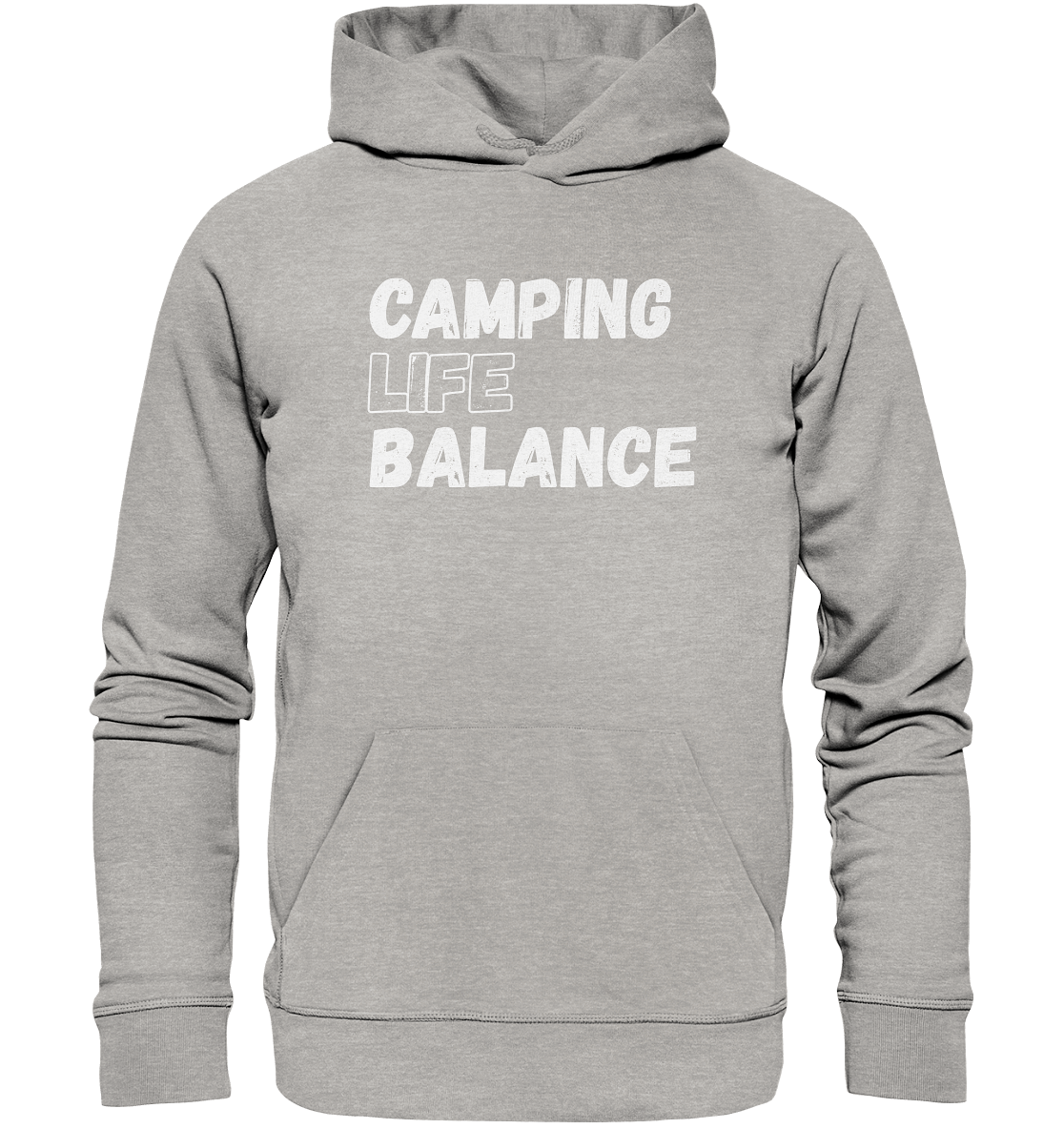 Camping Life Balance - Organic Basic Hoodie