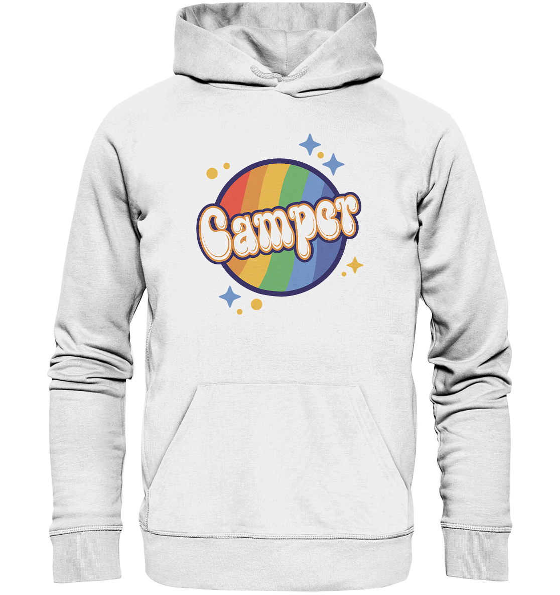 Pride LGBTQ Camper - Organic Basic Hoodie