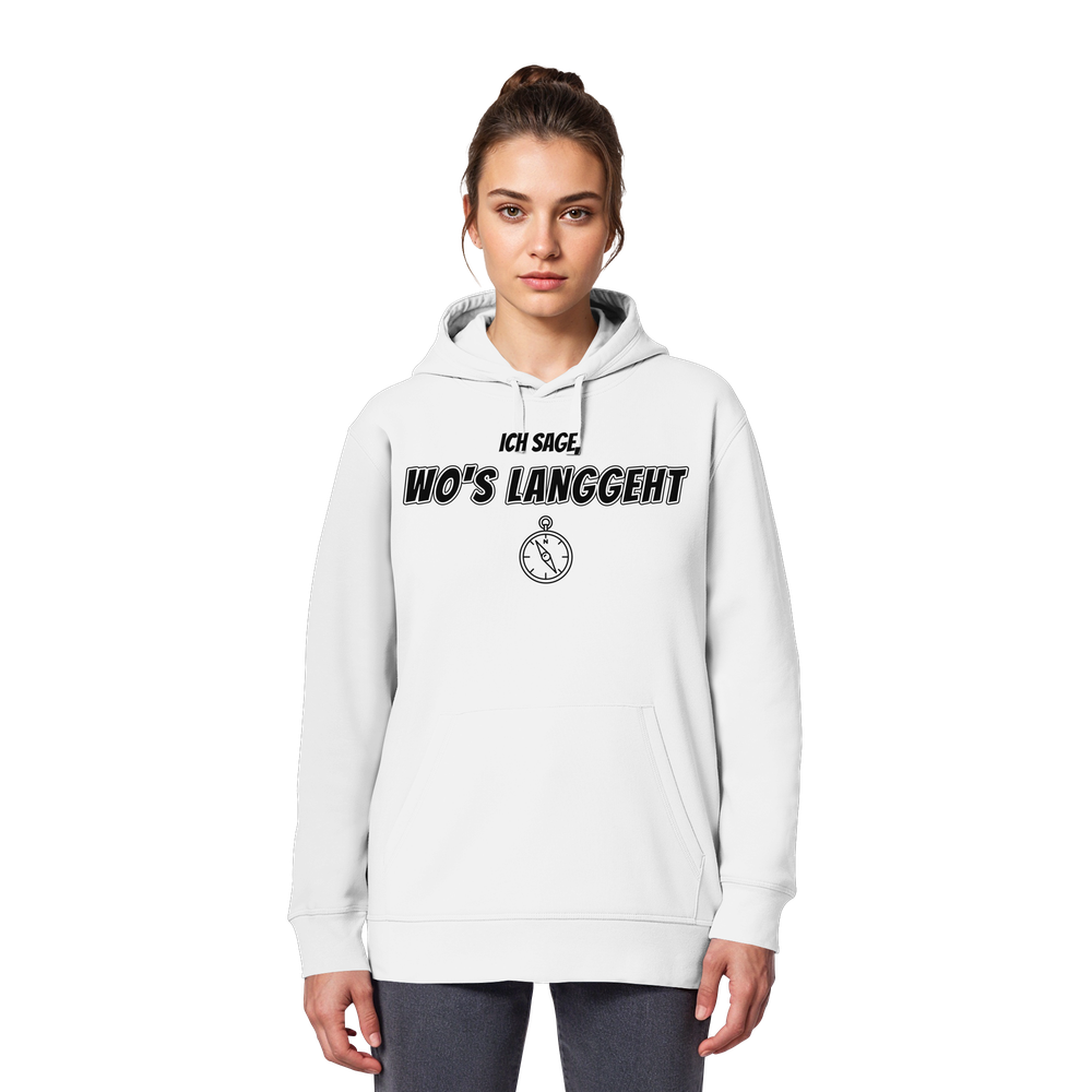 Ich sage wo's langgeht – Teil 2 vom Pärchen-Set | Unisex Hoodie