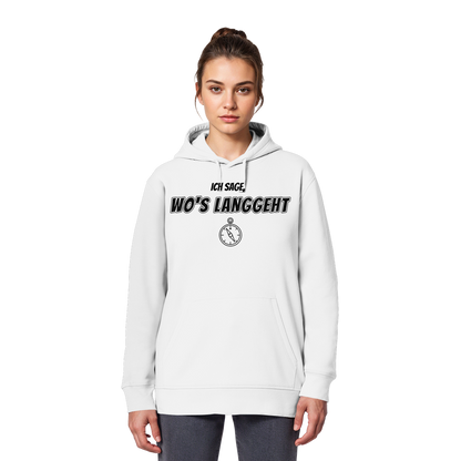 Ich sage wo's langgeht – Teil 2 vom Pärchen-Set | Unisex Hoodie