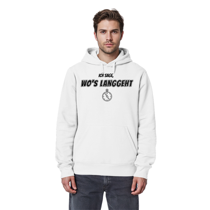 Ich sage wo's langgeht – Teil 2 vom Pärchen-Set | Unisex Hoodie