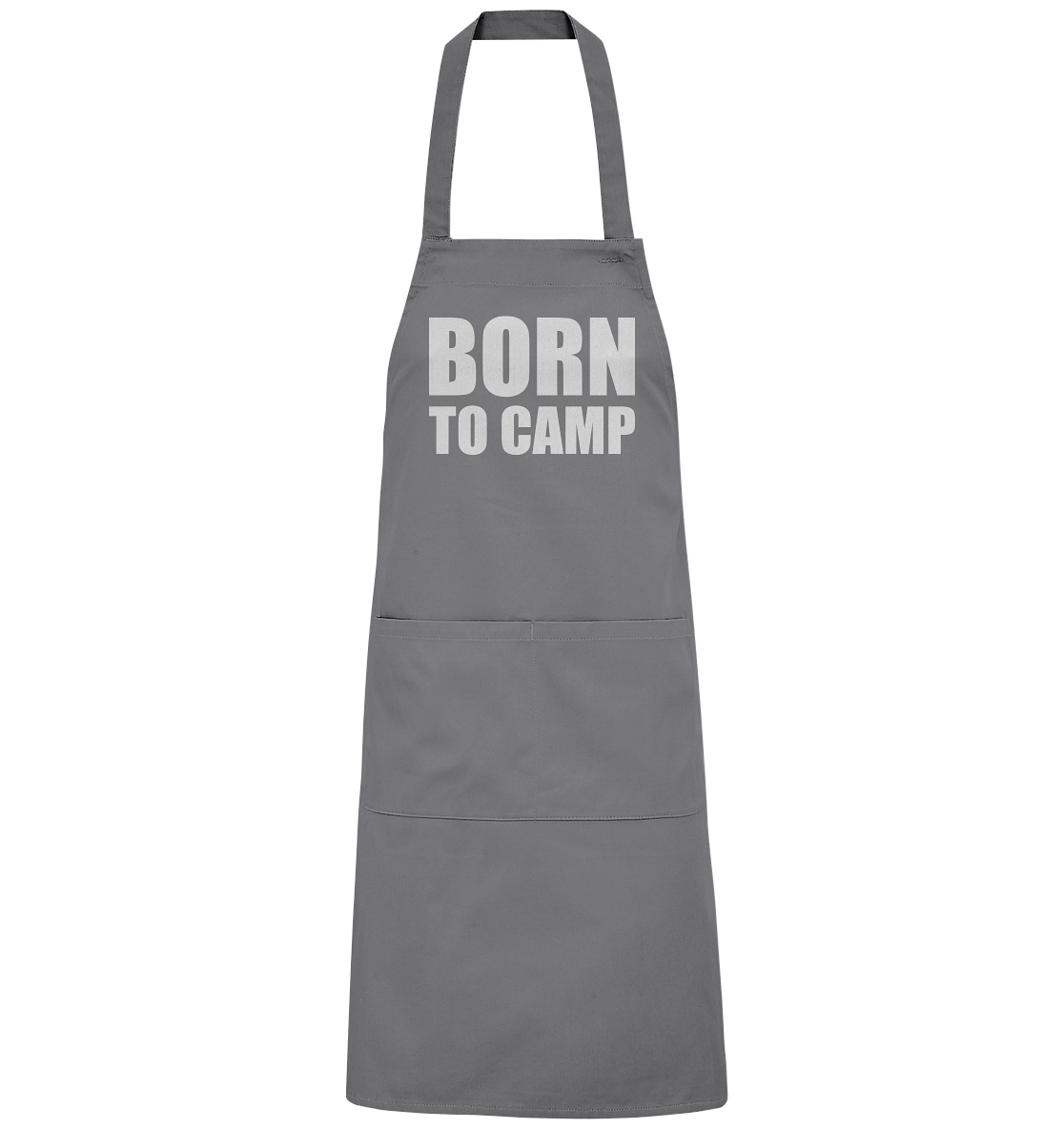 BORN TO CAMP - Organic Grillschürze