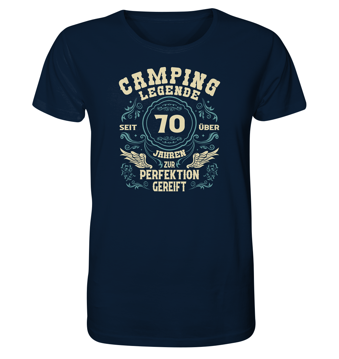 Camping Legende - Seit über 70 Jahren zur Perfektion gereift - Organic Shirt