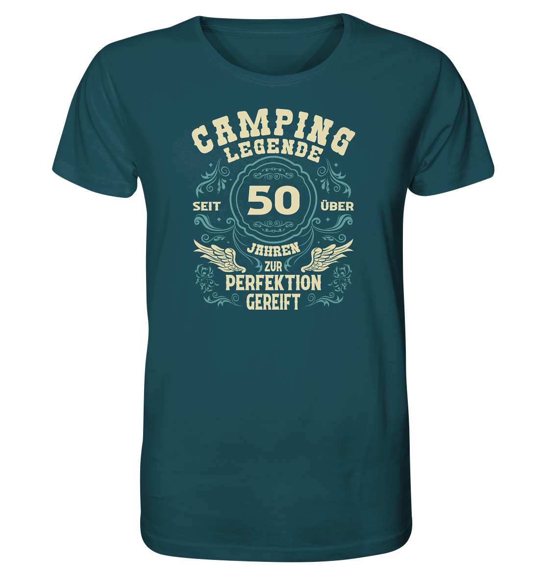 Camping Legende - Seit über 50 Jahren zur Perfektion gereift - Organic Shirt