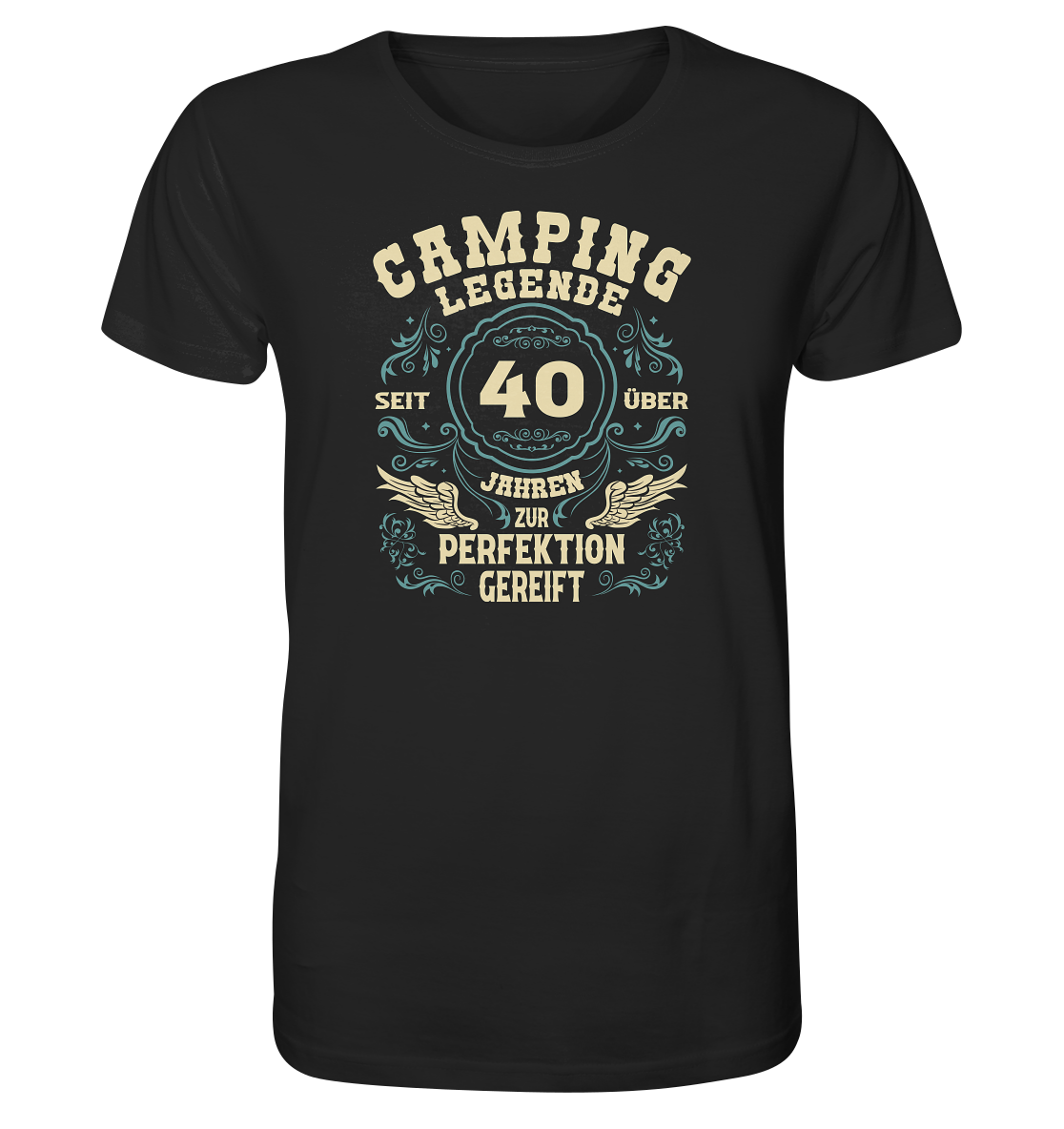 Camping Legende - Seit über 40 Jahren zur Perfektion gereift - Organic Shirt
