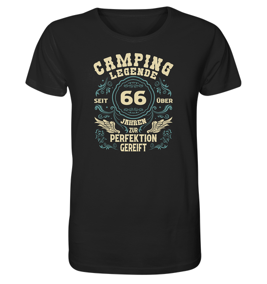 Camping Legende - Seit über 66 Jahren zur Perfektion gereift - Organic Shirt
