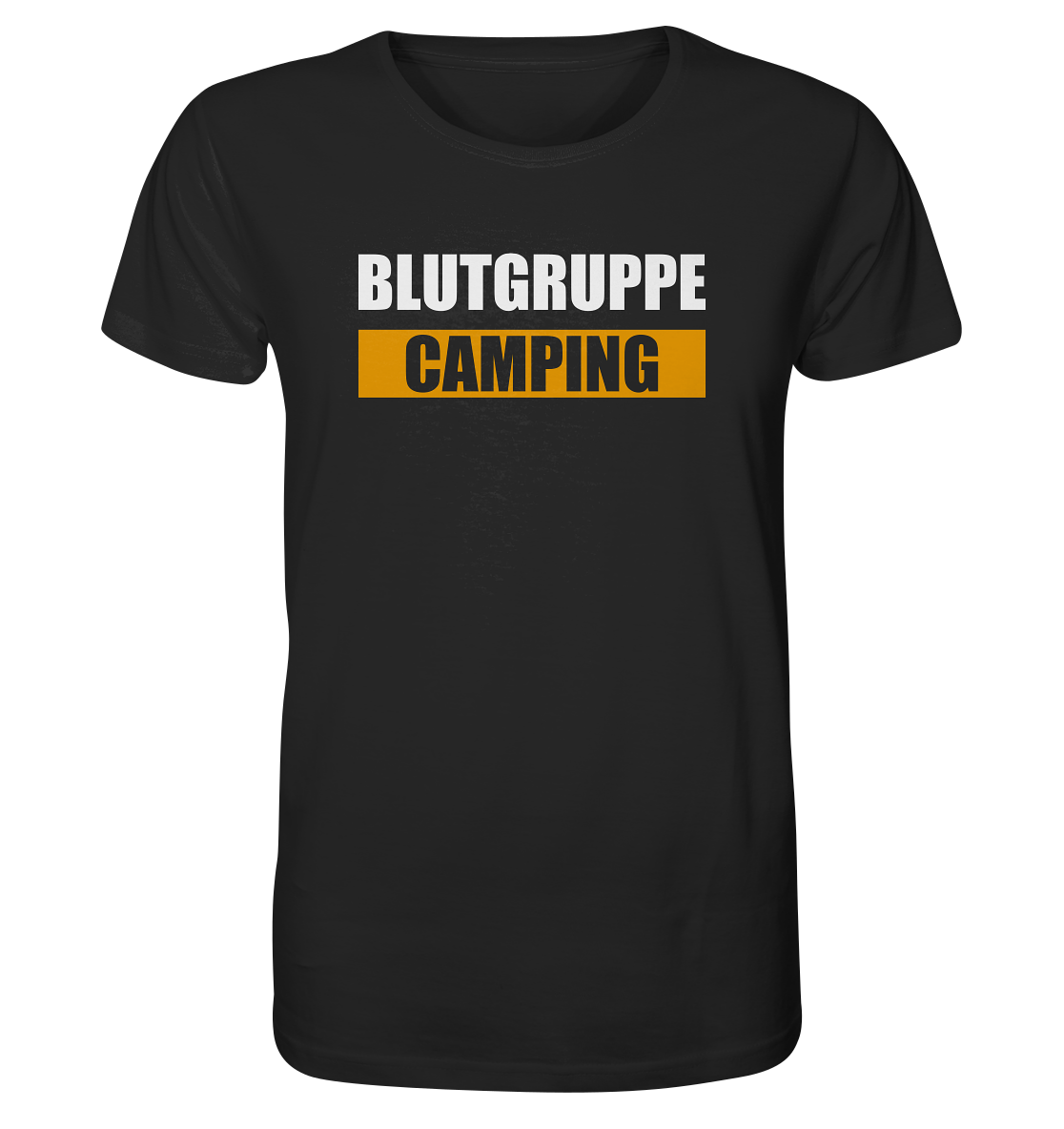 Blutgruppe Camping - Organic Shirt