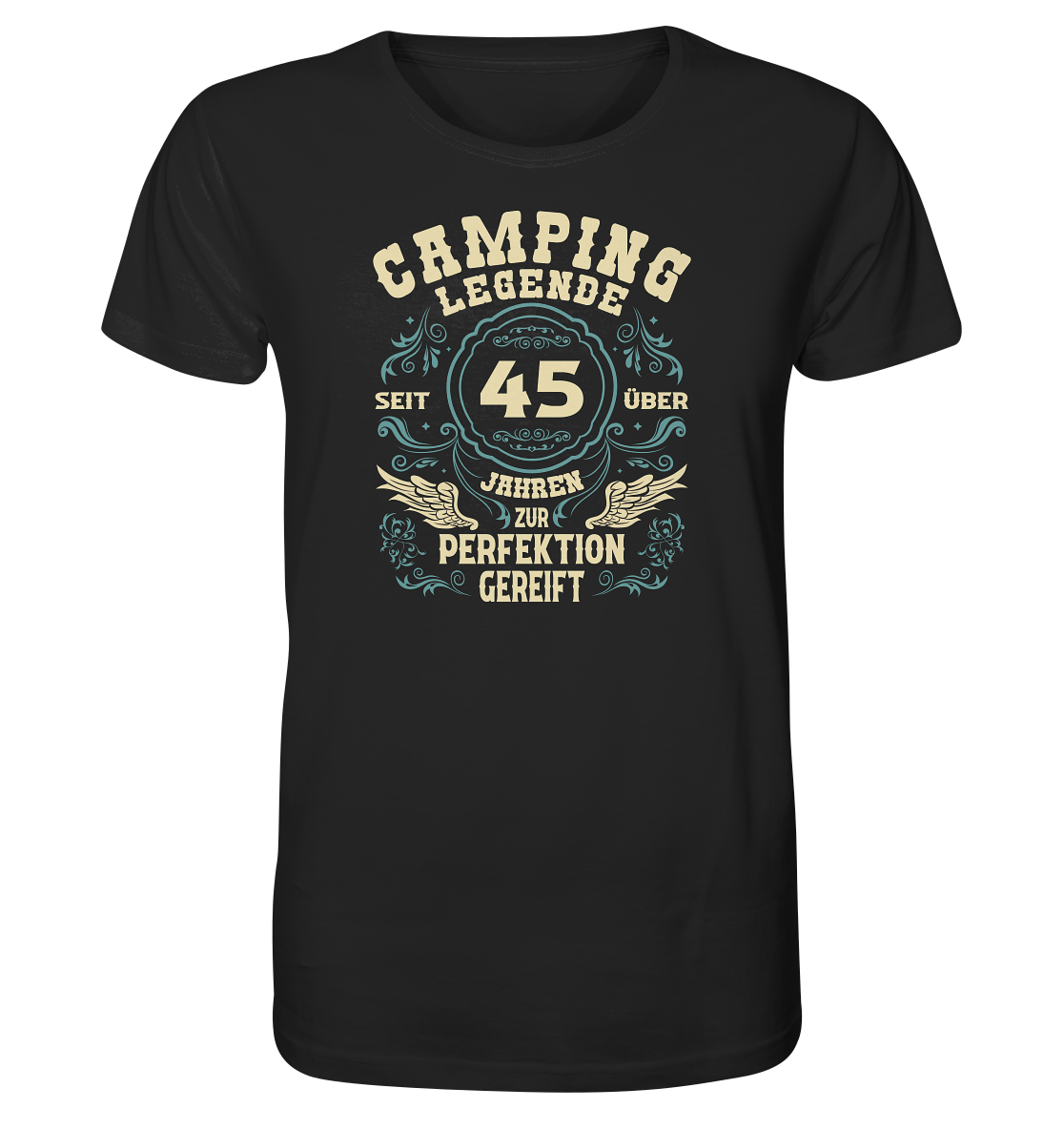 Camping Legende - Seit über 45 Jahren zur Perfektion gereift - Organic Shirt