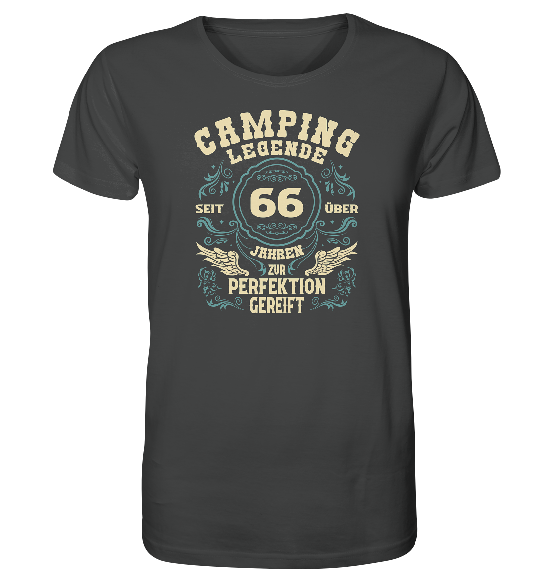 Camping Legende - Seit über 66 Jahren zur Perfektion gereift - Organic Shirt