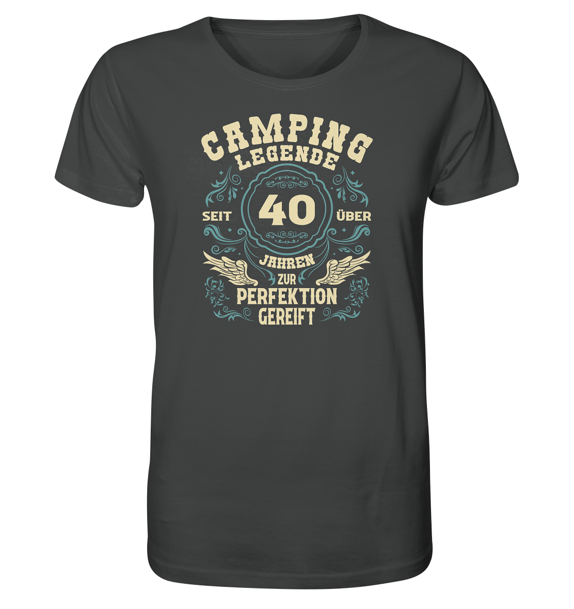 Camping Legende - Seit über 40 Jahren zur Perfektion gereift - Organic Shirt