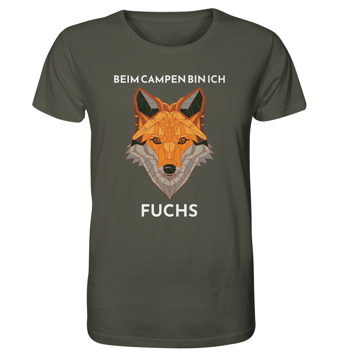 Beim Campen bin ich Fuchs - Organic Shirt