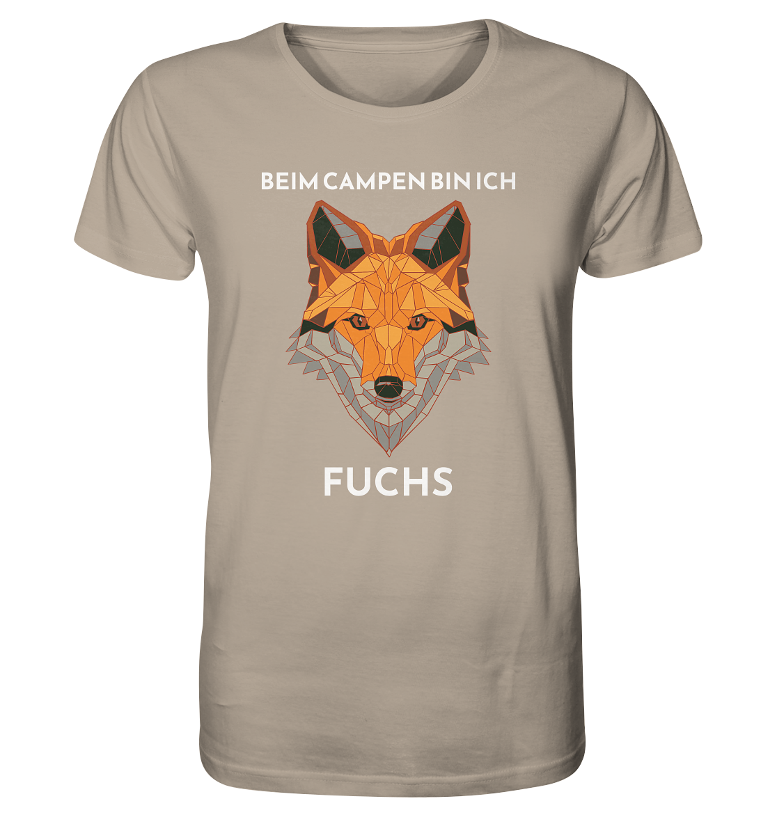 Beim Campen bin ich Fuchs - Organic Shirt