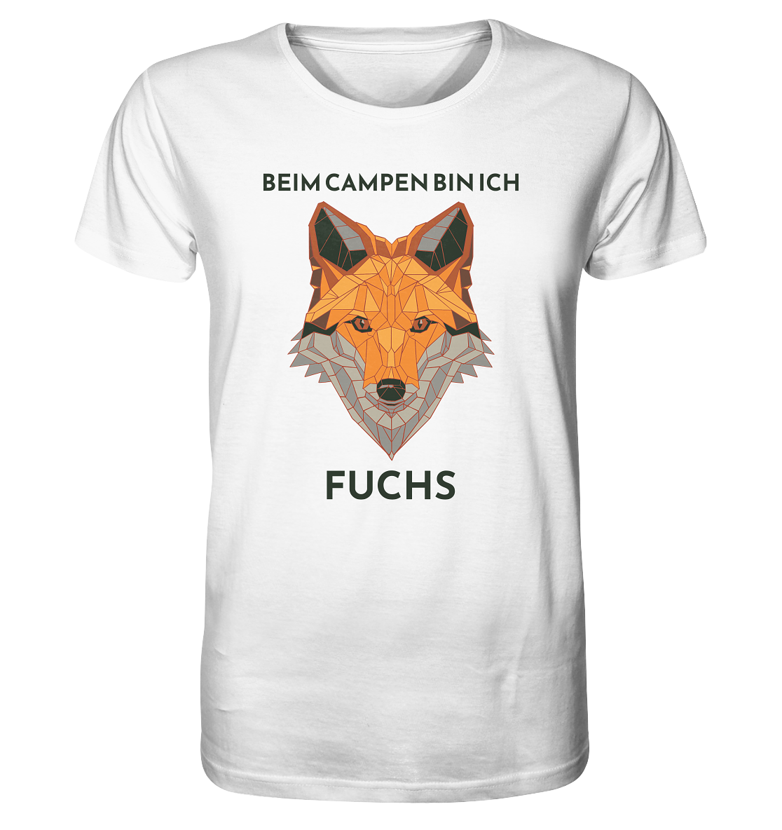 Beim Campen bin ich Fuchs - Organic Shirt