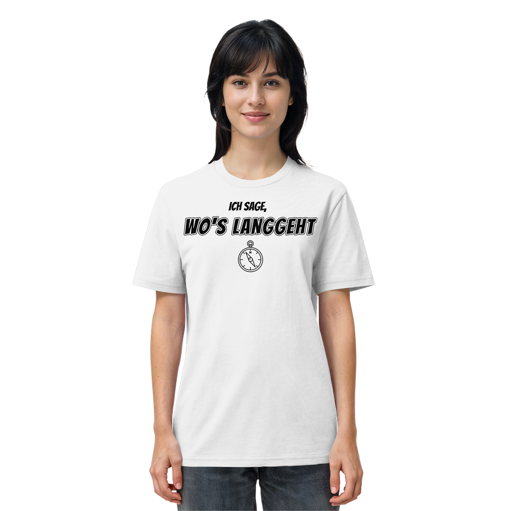 Ich sage, wo's langgeht – Teil 2 vom Pärchen-Set | Unisex Shirt