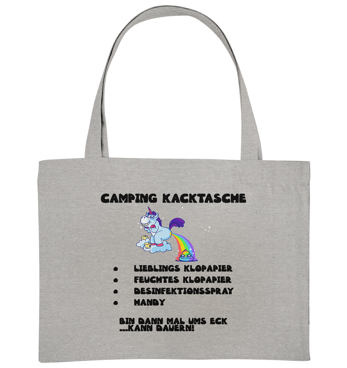 Camping Kacktasche - Organic Shopping-Bag