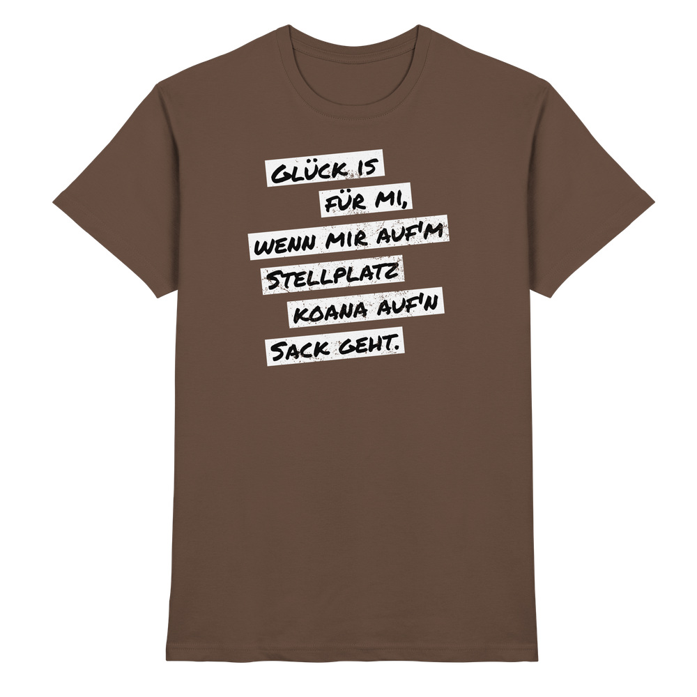 Glück is für mi... | Shirt für Camper